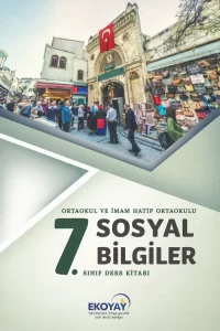 7. Sınıf Sosyal Bilgiler Ekoyay Yayınları ders kitabı kapağı