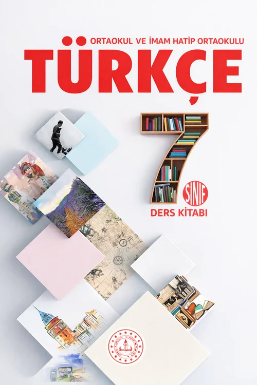 7. Sınıf Türkçe Meb Yayınları 2. Kitap ders kitabı kapağı
