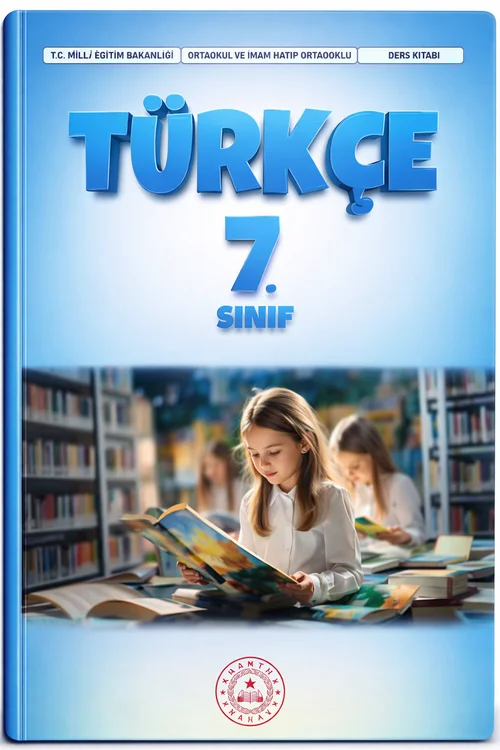 7. Sınıf Türkçe Meb Yayınları ders kitabı kapağı