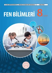 8. Sınıf Fen Bilimleri Meb Yayınları ders kitabı kapağı
