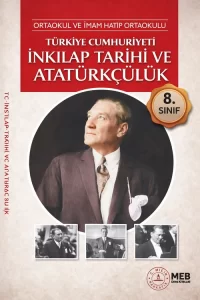 8. Sınıf İnkılap Tarihi Bir Yay Yayınları ders kitabı kapağı