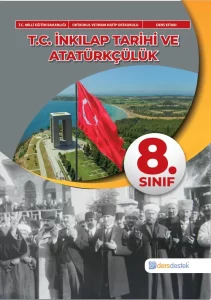 8. Sınıf İnkılap Tarihi Ders Destek Yayınları ders kitabı kapağı