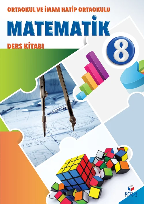 8. Sınıf Matematik Koza Yayınları ders kitabı kapağı