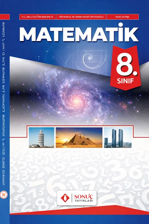 8. Sınıf Matematik Sonuç Yayınları ders kitabı kapağı
