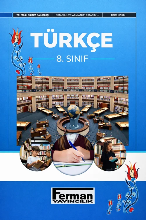 8. Sınıf Türkçe Ferman Yayınları ders kitabı kapağı