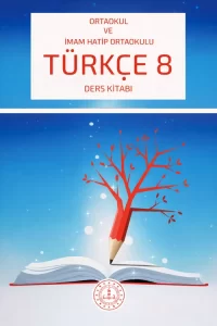 8. Sınıf Türkçe Meb Yayınları ders kitabı kapağı