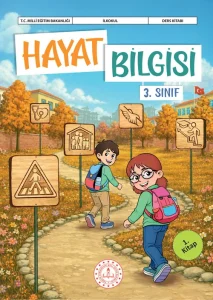 3. Sınıf Hayat Bilgisi Ders Kitabı Kapağı Meb Yayınları (1. Kitap)